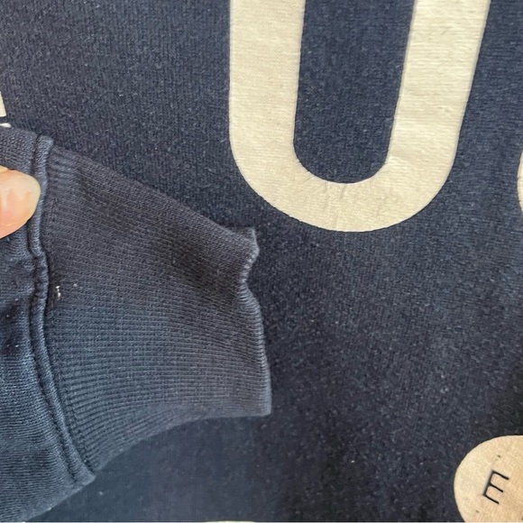 Lee Cooper UK-hoodie with British flag/graphic front-Navy-XL - Picture 11 of 14